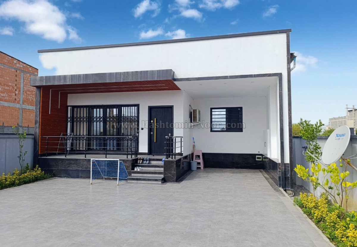 ویلا مدرن مهندسی ساز با سند تک برگ چمستان